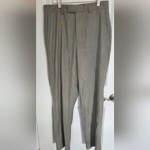 Perry Ellis Men's Light Gray Dress Pants